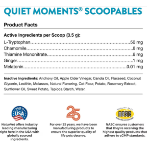 NaturVet Scoopables Quiet Moments Cat Chews 5.5 oz For Cheap