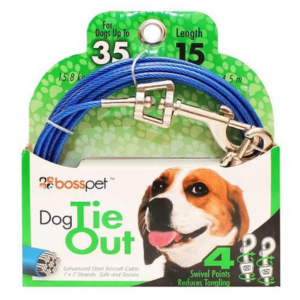 Boss Pet Medium Dog Tie-Out Discount