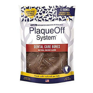 Proden PlaqueOff Dental Care Bones Natural Bacon, 17oz Sale