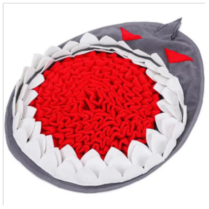 Injoya Shark Snuffle Feeding Mat For Dogs Hot on Sale