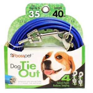 Boss Pet Medium Dog Tie-Out Discount