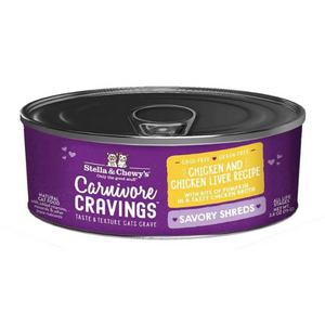 Stella & Chewy s Carnivore Cravings Savory Shreds Chicken & Liver Recipe Cat Food For Discount