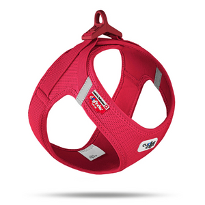 Curli Clasp Air-Mesh Vest Dog Harness Red For Sale