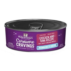 Stella & Chewy s Carnivore Cravings Pate Chicken & Tuna Recipe Cat Food Online now