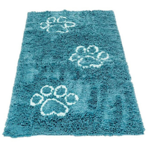 Dog Gone Smart Dirty Dog Doormat Runner Turquoise For Cheap