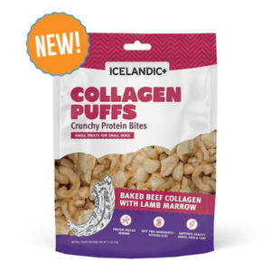 Icelandic+ Beef Collagen Puffs Bites with Lamb Marrow for Dogs Supply