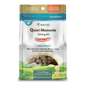 NaturVet Scoopables Quiet Moments Cat Chews 5.5 oz For Cheap