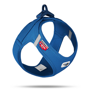 Curli Clasp Air-Mesh Vest Dog Harness Blue Supply