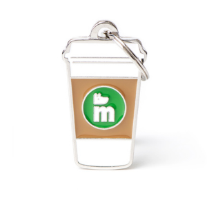 MyFamily Food Collection Coffee Pet ID Tag on Sale