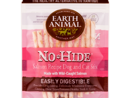 Earth Animal No Hide Salmon Stix Dog Treats 10pk Hot on Sale