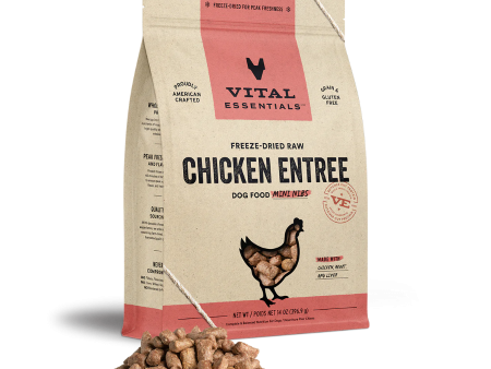 VItal Essentials Mini Nibs Chicken Entree Freeze-Dried Dog Food Online