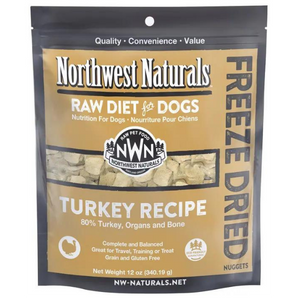 Northwest Naturals Freeze-Dried Raw Turkey Nuggets Dog Food on Sale