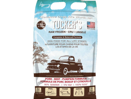 Tucker s® Raw Frozen Pork, Beef & Pumpkin Formula Food for Dogs Sale