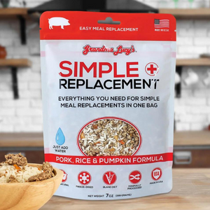 Grandma Lucy s Simple Replacement Pork, Rice & Pumpkin Freeze-Dried Dog and Cat Food 7 oz Discount