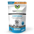 VetriScience Composure Long Lasting Calming Supplement Peanut Butter Flavor for Dogs 45 count For Discount