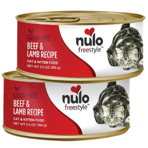 Nulo Freestyle Grain-Free Beef & Lamb Recipe Wet Cat Food, 5.5 oz For Sale