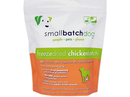 Small Batch Freeze Dried Chicken Sliders Dog Food Online