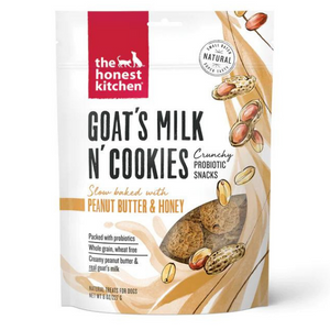 The Honest Kitchen Goat s Milk N  Cookies Peanut Butter & Honey Dog Treats, 8 oz Online