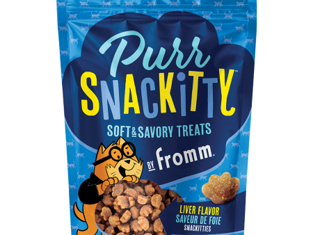 Fromm Purrsnackitty Liver Soft Cat Treats 3 oz Supply