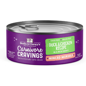 Stella & Chewy s Carnivore Cravings Cage-Free Duck & Chicken Flavored Minced Wet Cat Food Hot on Sale