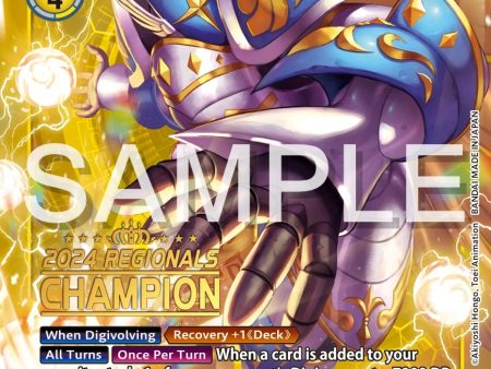 Seraphimon [BT14-041] (2024 Regionals Champion) [Blast Ace Promos] Online now