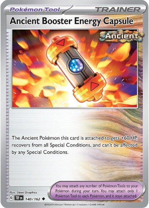 Ancient Booster Energy Capsule (140 162) [Scarlet & Violet: Temporal Forces] For Cheap