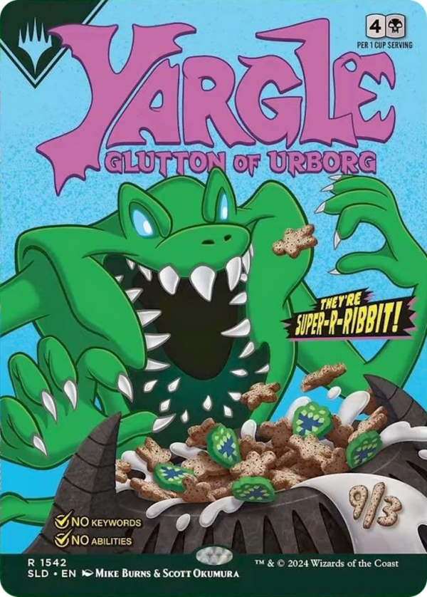 Yargle, Glutton of Urborg [Secret Lair Drop Series] Hot on Sale