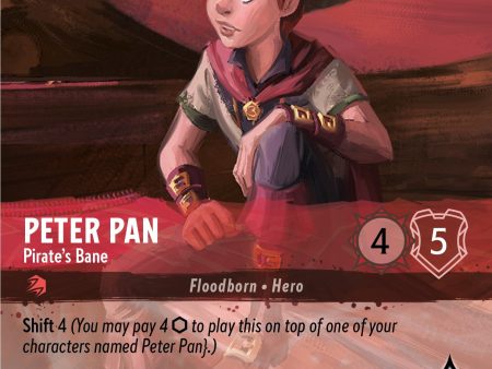 Peter Pan - Pirate s Bane (Alternate Art) (215 204) [Into the Inklands] For Sale