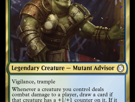 Marcus, Mutant Mayor (Surge Foil) [Fallout] For Discount