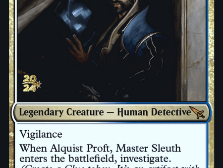 Alquist Proft, Master Sleuth [Murders at Karlov Manor Prerelease Promos] Online now