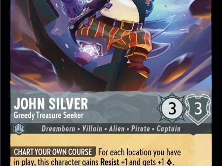 John Silver - Greedy Treasure Seeker (176 204) [Into the Inklands] Discount