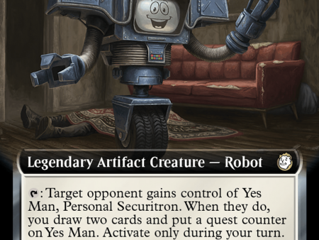 Yes Man, Personal Securitron (Extended Art) [Fallout] Hot on Sale