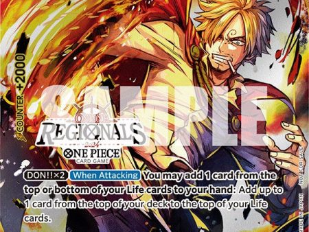 Sanji (Online Regional 2024) [Participant] [One Piece Promotion Cards] Online Hot Sale