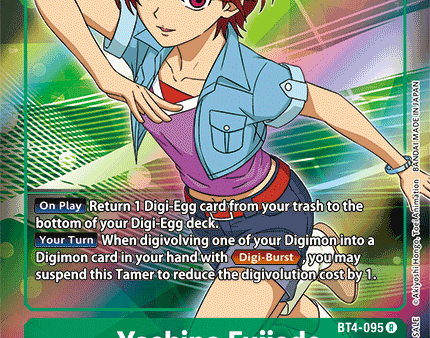 Yoshino Fujieda [BT4-095] (Buy-A-Box Promo) [Great Legend Promos] For Discount