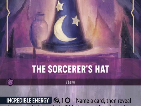 The Sorcerer s Hat (Alternate Art) (210 204) [Into the Inklands] Online