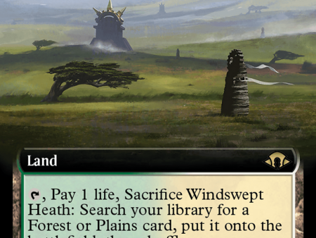 Windswept Heath (Extended Art) [Modern Horizons 3] Hot on Sale