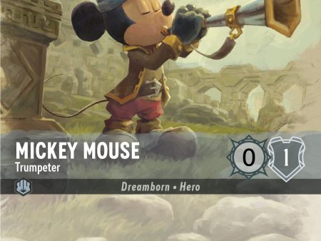 Mickey Mouse -Trumpeter (Alternate Art) (220 204) [Into the Inklands] Sale