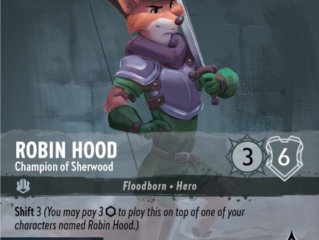 Robin Hood - Champion of Sherwood (Alternate Art) (221 204) [Into the Inklands] Discount