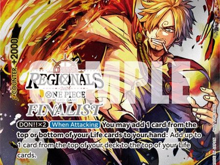 Sanji (Online Regional 2024) [Finalist] [One Piece Promotion Cards] Online Sale