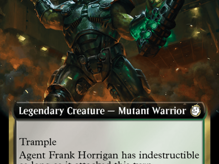 Agent Frank Horrigan (Extended Art) (Surge Foil) [Fallout] For Sale