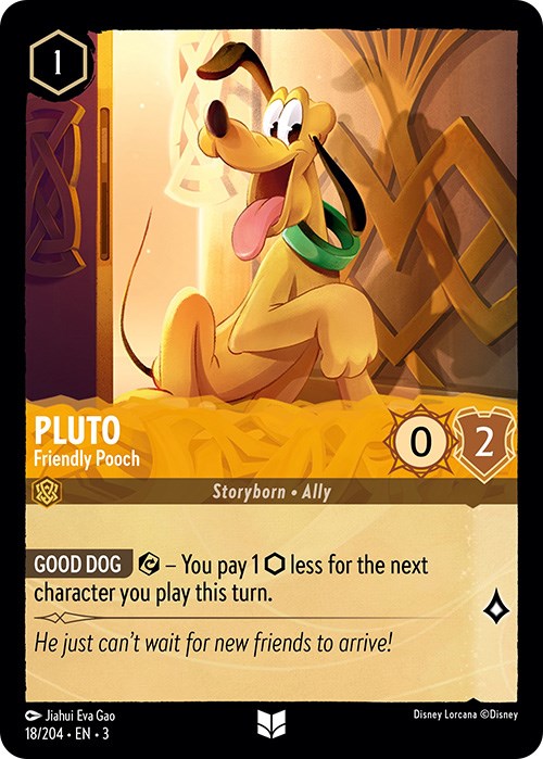 Pluto - Friendly Pooch (18 204) [Into the Inklands] Sale