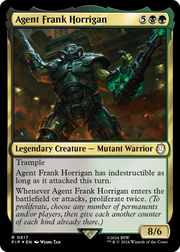 Agent Frank Horrigan (Surge Foil) [Fallout] Cheap