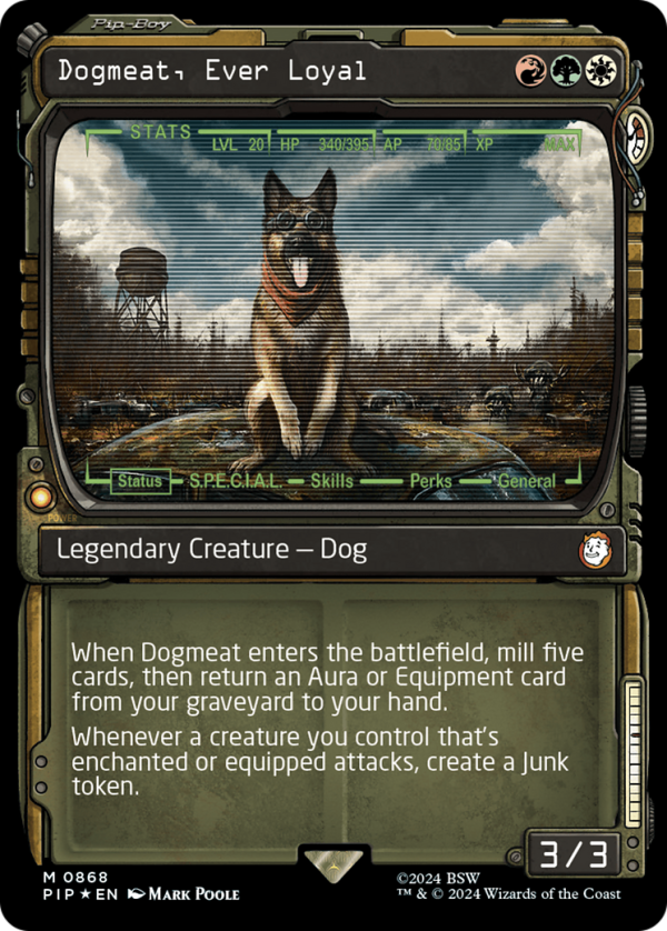 Dogmeat, Ever Loyal (Showcase) (Surge Foil) [Fallout] Sale