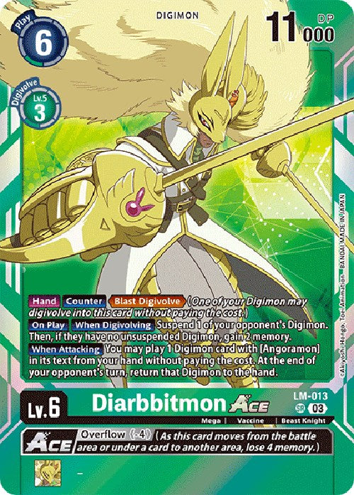 Diarbbitmon Ace [LM-013] (English Exclusive) [Exceed Apocalypse] Online now