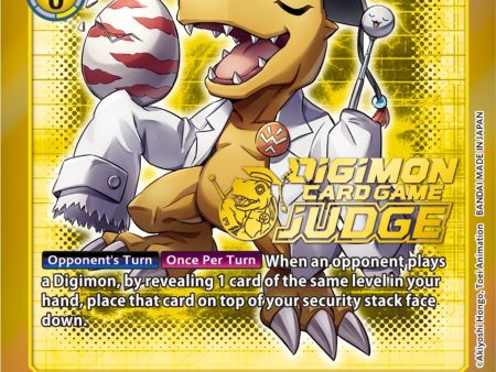 Agumon Expert [EX4-023] (Judge Pack 4) [Alternative Being Booster Promos] Sale