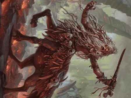 Yarus, Roar of the Old Gods Art Card (24 49) [Murders at Karlov Manor Art Series] Cheap