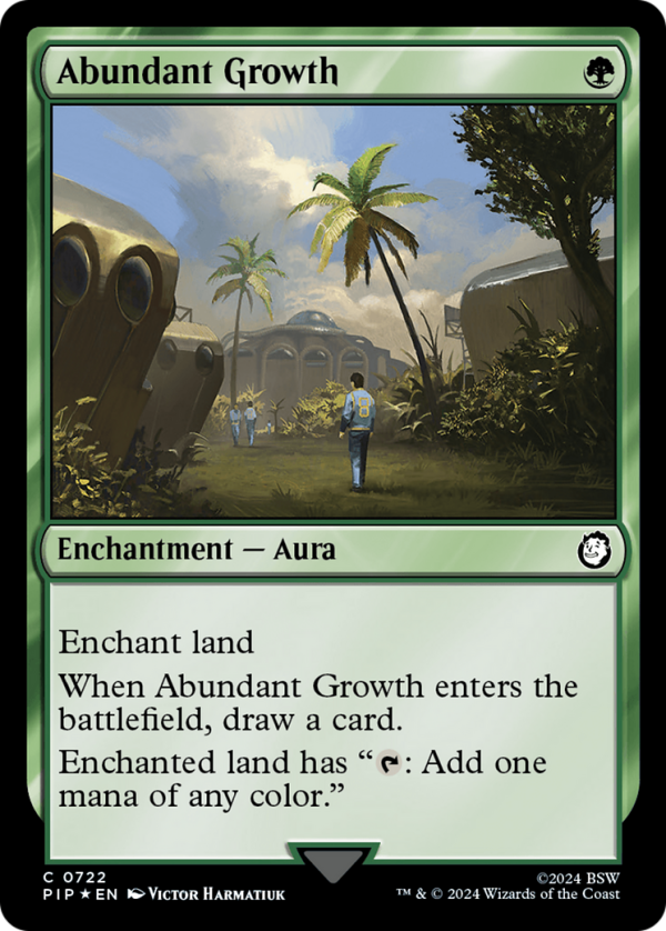 Abundant Growth (Surge Foil) [Fallout] For Discount