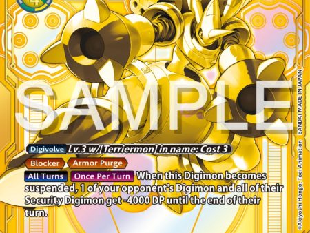 Rapidmon [ST17-06] (Gold) [Starter Deck: Double Typhoon Advanced Deck Set] Hot on Sale