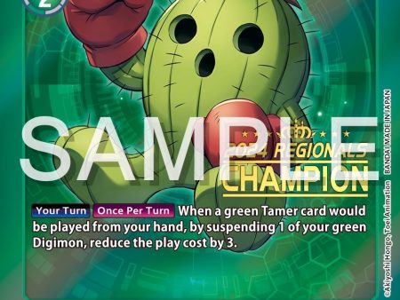 Togemon [BT14-046] (2024 Regionals Champion) [Blast Ace Promos] Online Hot Sale