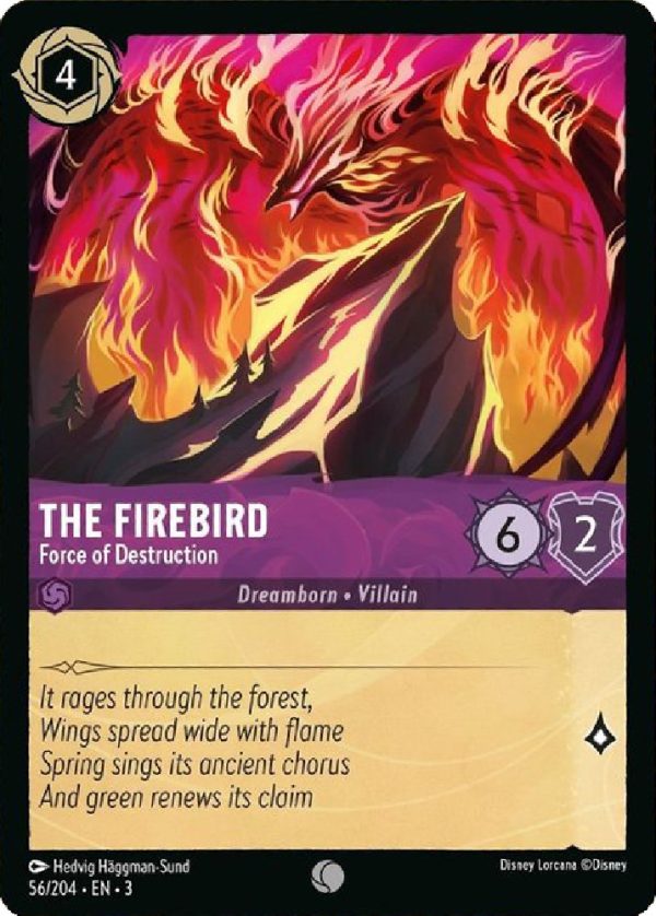 The Firebird - Force of Destruction (56 204) [Into the Inklands] For Cheap